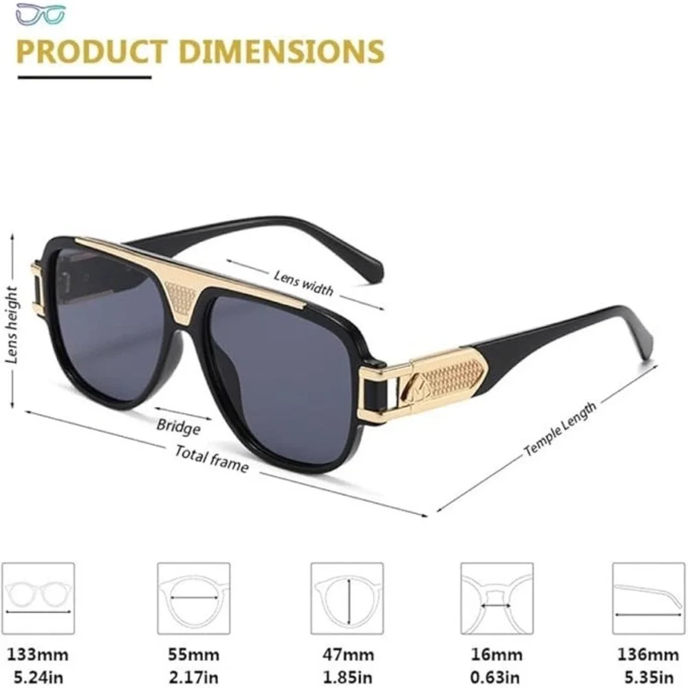 Women Sunglasses Disco Party Y2K Cyber Futuristic Celebrity Style Summer Fashion